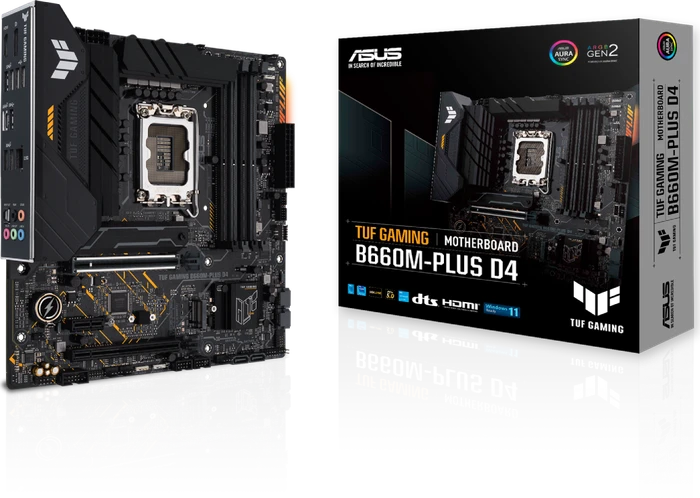 ASUS TUF Gaming B660M-Plus D4 (Intel 1700)