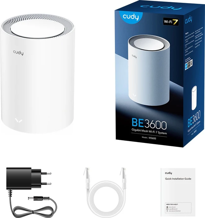 Cudy M3600, BE3600, 1er
