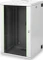 Digitus Professional Unique Serie Wandschrank 20HE, zweiteilig, schwenkbar, Sicherheitsglastür, IP2X, grau, 600mm tief Vorschaubild