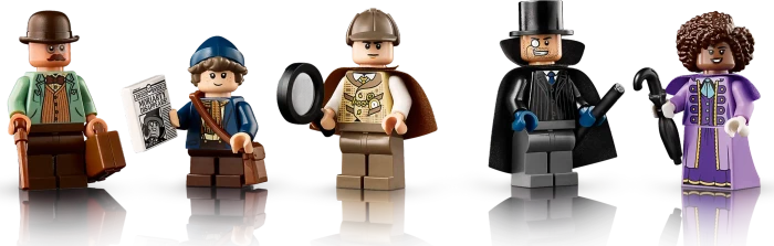 LEGO Icons - Sherlock Holmes: Bücherstütze