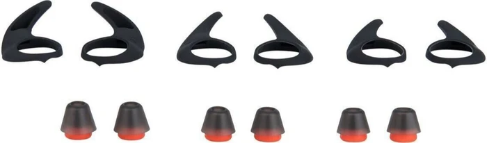 Jabra Ear Gels & Ear Wings für Evolve 75e, 3er-Pack