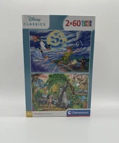 Clementoni Disney Peter Pan + The Jungle Book 2x60