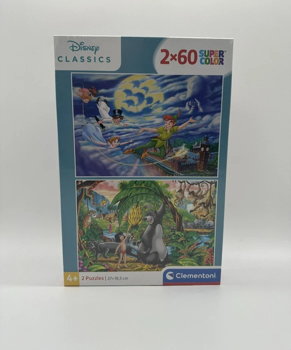 Clementoni Disney Peter Pan + The Jungle Book 2x60