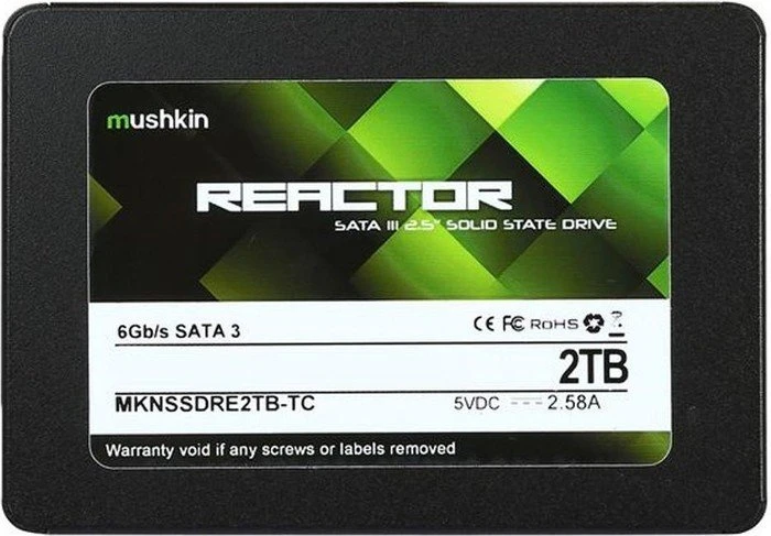 Mushkin Reactor TC 2TB, 2.5" / SATA 6Gb/s