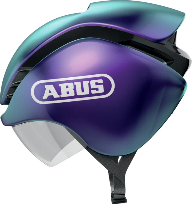 ABUS GameChanger TRI Helm flip flop purple shiny