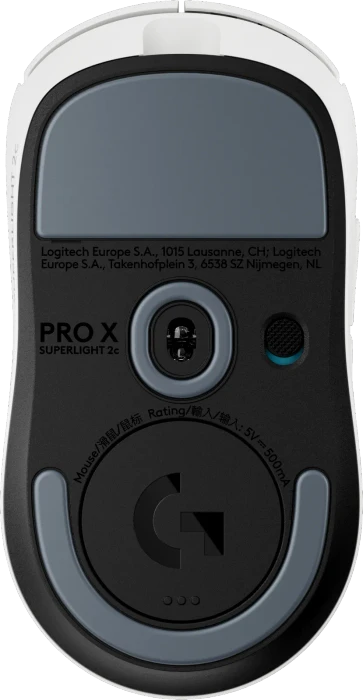 Logitech G Pro X Superlight 2c Compact Lightspeed weiß, USB
