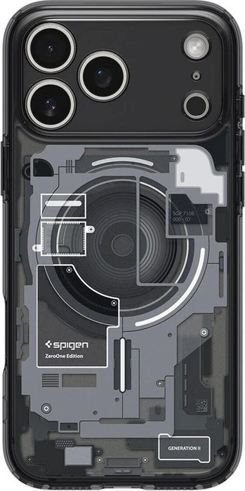 Spigen Ultra Hybrid Zero One (MagFit) für Apple iPhone 17 Pro schwarz
