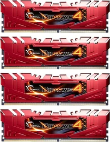G.Skill RipJaws 4 rot UDIMM 32GB Kit, DDR4-3000, CL15-15-15-35