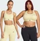 adidas TLRD Impact Training High Support Sport-BH powder yellow (Damen) Vorschaubild