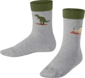 Falke Dinosaurs Socken lt. heather (Junior)