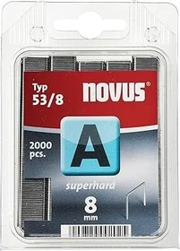 Novus Typ 53 superhart Tacker-Klammern, 8x11.3mm, 2000 Stück