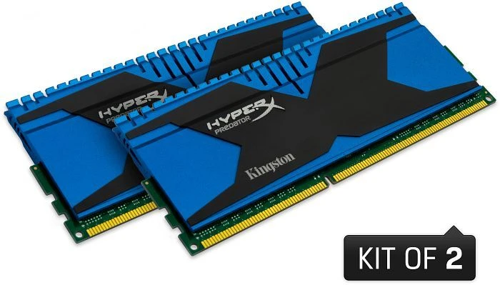 Kingston HyperX Predator T2 UDIMM 8GB Kit, DDR3-1866, CL9-11-9, 2R