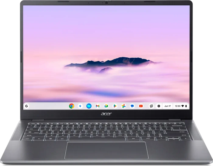 Acer Chromebook Plus 514 CBE594-3-TCO-326Y, Steel Grey, Core 3 N355, 8GB RAM, 128GB SSD, DE