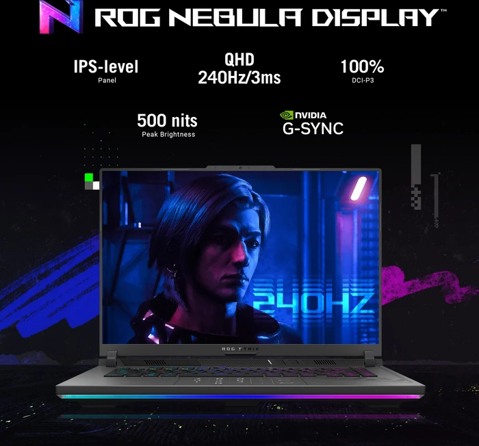 ASUS ROG Strix G18 (2023) G814JV-N6062W, Eclipse Gray, Core i7-13650HX, 16GB RAM, 1TB SSD, GeForce RTX 4060, DE