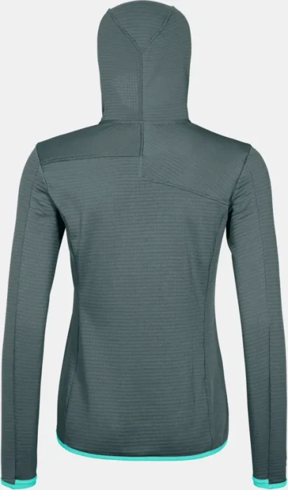 Ortovox Fleece Light Grid Hooded Funktionsjacke dark arctic grey (Damen)