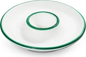 Gmundner Keramik Grüner Rand Eierbecher 12cm