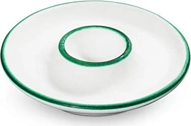 Gmundner Keramik Grüner Rand Eierbecher 12cm