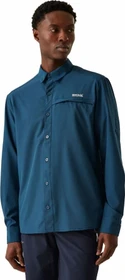 Regatta Travel Packaway Hemd langarm moonlight denim (Herren)