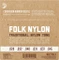D'Addario Folk Nylon Ball End 80/20 Bronze / Black Nylon Trebles Vorschaubild