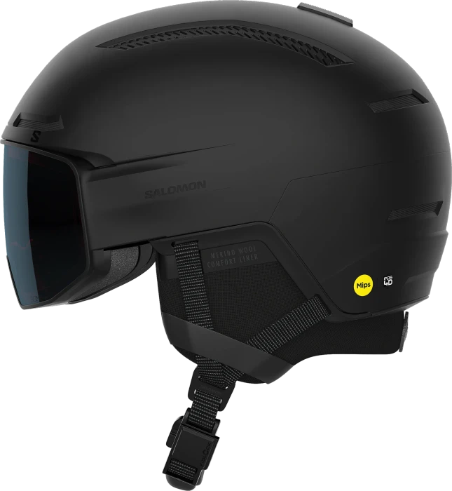 Salomon Driver Prime Sigma Photo MIPS PLUS Helm schwarz