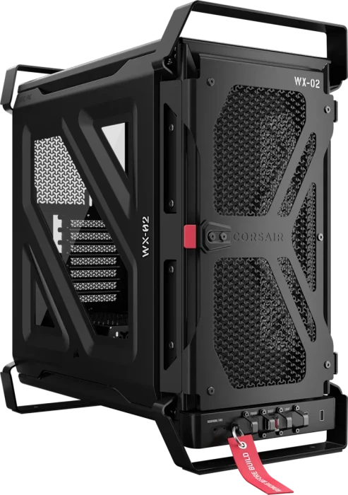 Corsair Warthog WX-02 Black, Glasfenster