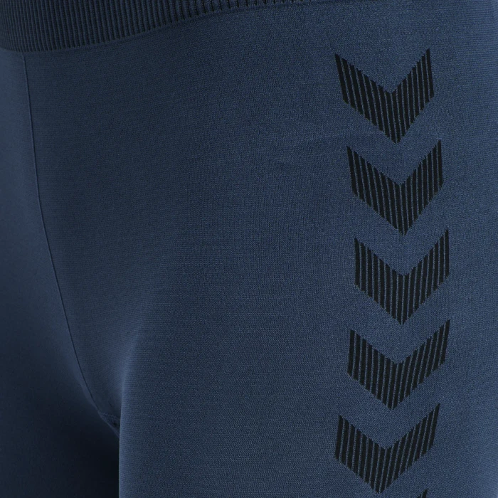 hummel Seamless Training Tight Hose lang dark denim (Damen)