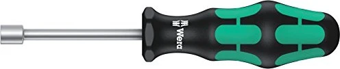 Wera Kraftform Plus Serie 300 395 HO Außensechskant Schraubendreher, 6x90mm