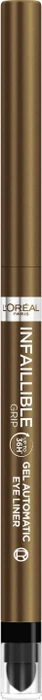 L'Oréal Infaillible 36h Grip Gel Automatic Eyeliner 12 bronzed espresso, 5g