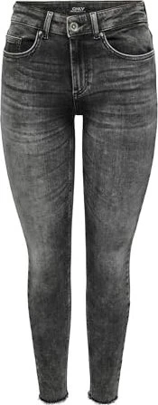 ONLY Skinny Mid Blush Jeans dark grey denim (Damen)