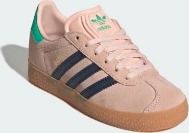 adidas Gazelle blush pink/night indigo/hi-res green (Junior)