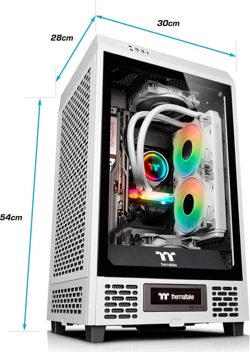 Thermaltake Toughline T200A, weiß, Ryzen 7 7800X3D, 32GB RAM, 1TB SSD, Radeon RX 7900 XT