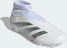 adidas Predator League Laceless FG cloud white/silver metallic