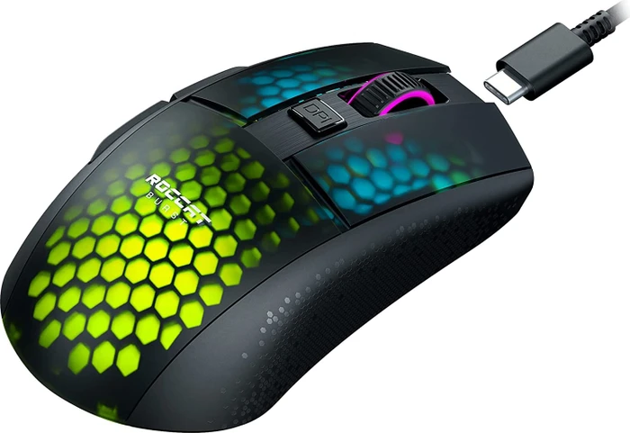 Roccat Burst Pro Air schwarz, USB/Bluetooth