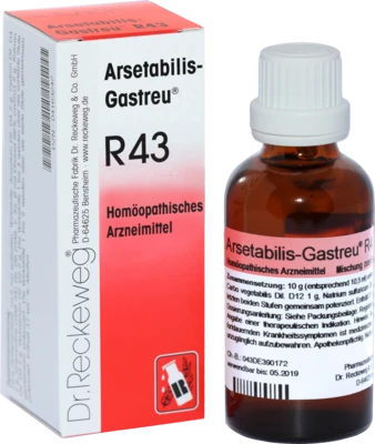 Dr. Reckeweg Arsetabilis-Gastreu R43 Mischung, 22ml