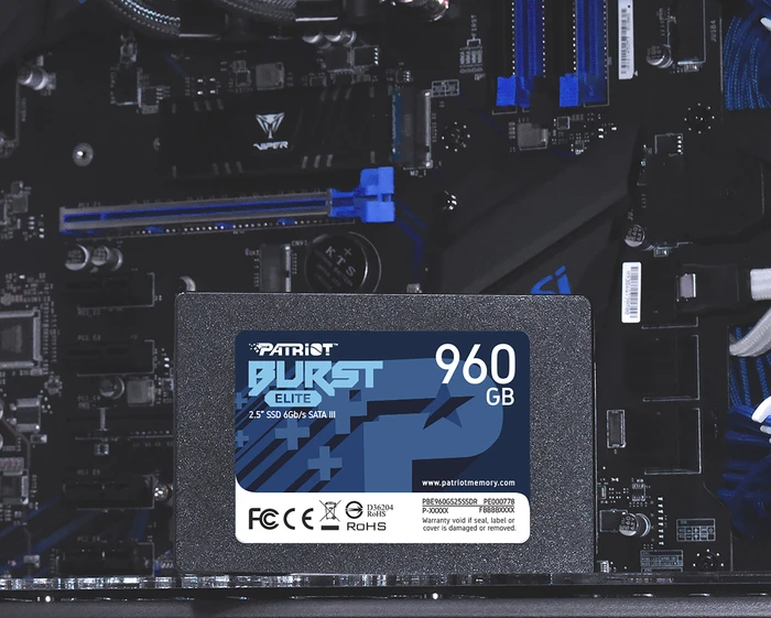 Patriot Burst Elite 960GB, 2.5" / SATA 6Gb/s