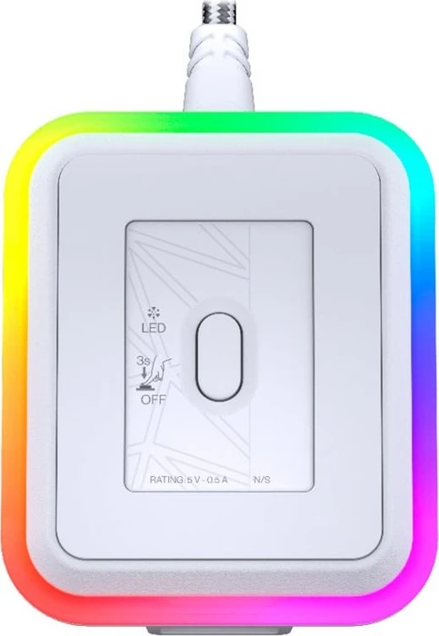 Endorfy Mouse Dock Onyx White für LIV Wireless und LIV Plus Wireless, Maus-Ladestation, weiß