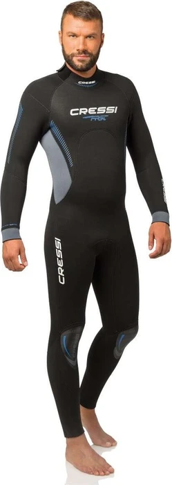Cressi Fast Nasstauchanzug 7mm schwarz/grau/blau (Herren)
