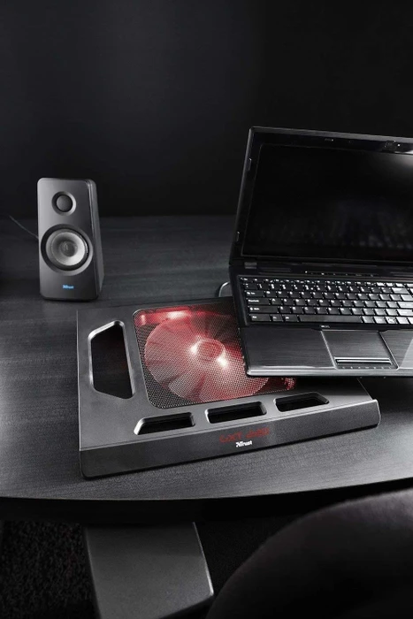 Trust Gaming GXT 220 Kuzo, Notebook-Stand/Notebook-Kühler bis 17.3", retail