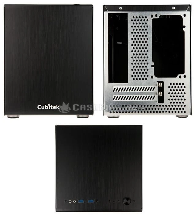 Cubitek Mini Center schwarz, Mini-ITX