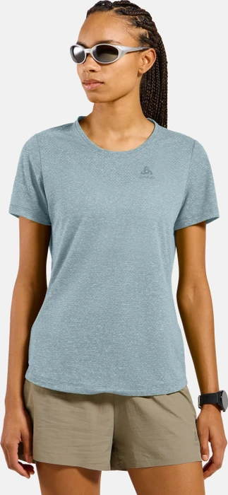 Odlo Active 365 Linencool Funktionsshirt kurzarm baby blue melange (Damen)