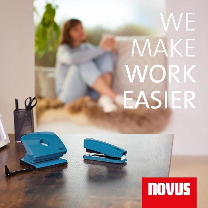 Novus B 2 Color ID 2.0 Hefter, Bright Petrol