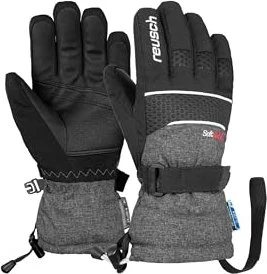 Reusch Connor R-Tex XT Skihandschuhe black/black melange (Junior)