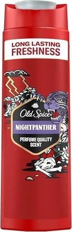 Old Spice Nightpanther 3in1 Duschgel & Shampoo, 250ml