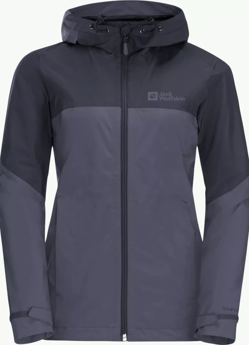 Jack Wolfskin Weiltal 2L Funktionsjacke dolphin (Damen)