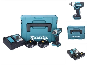 Makita DTW181RGJ Akku-Schlagschrauber inkl. MAKPAC + 2 Akkus 6.0Ah