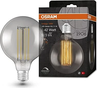 Osram Ledvance Filament LED Vintage 1906 Globe 125 11W/818 E27 DIM