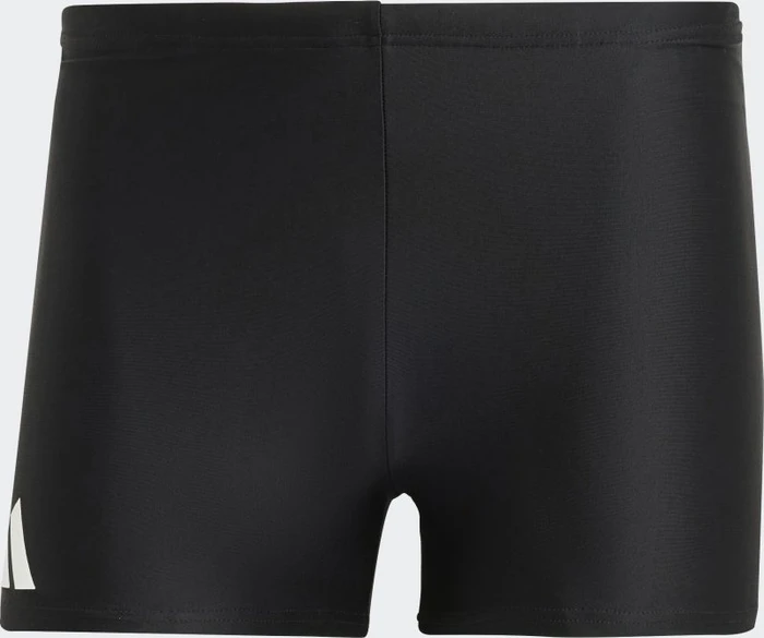 adidas Solid Boxer Badehose schwarz/weiß (Herren)