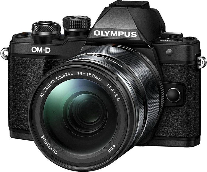 Olympus OM-D E-M10 Mark II schwarz mit Objektiv M.Zuiko digital ED 14-150mm 4.0-5.6 II