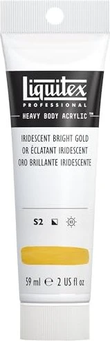 Liquitex Professional Heavy Body Acrylic iridescent bright gold, 59ml