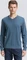 Tom Tailor Strickpullover mit V-Ausschnitt aus Baumwolle Strickpullover real teal melange (Herren) Vorschaubild